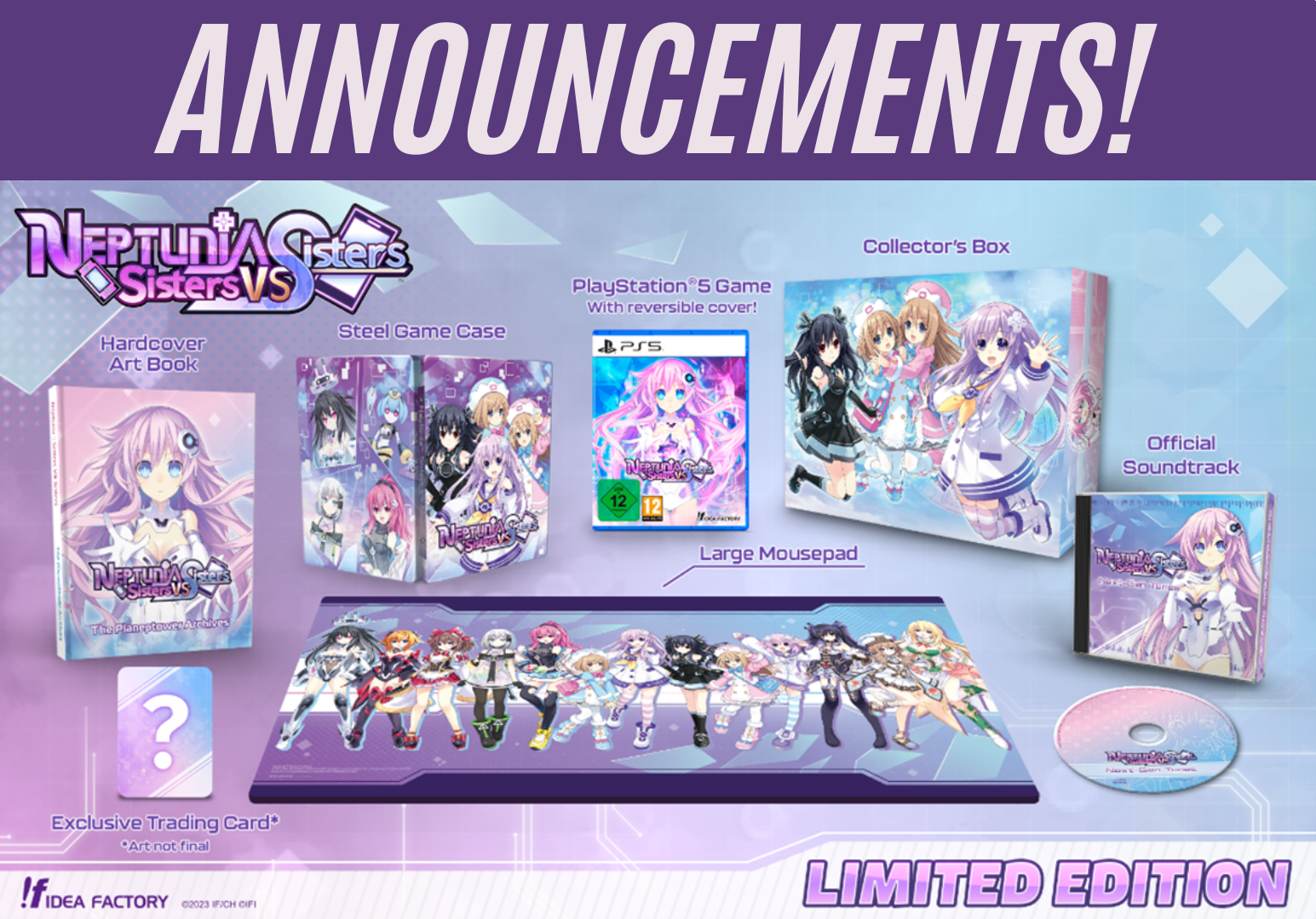 Hyperdimension Neptunia: Sisters vs. Sisters teaser trailer