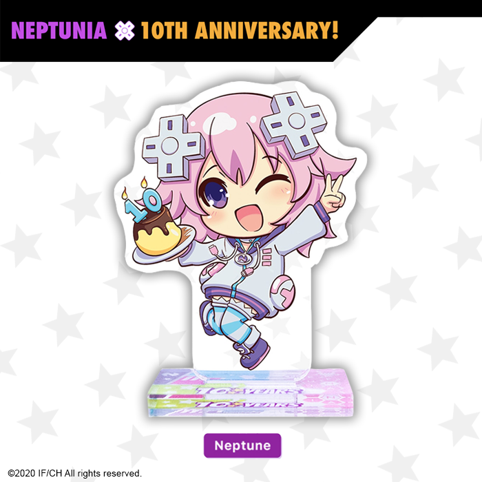 Neptunia 10th Anniversary - Standees