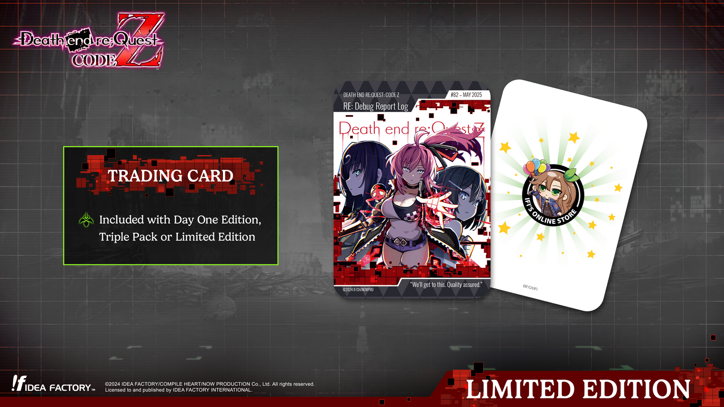 Death end re;Quest: Code Z - Limited Edition - PS4®