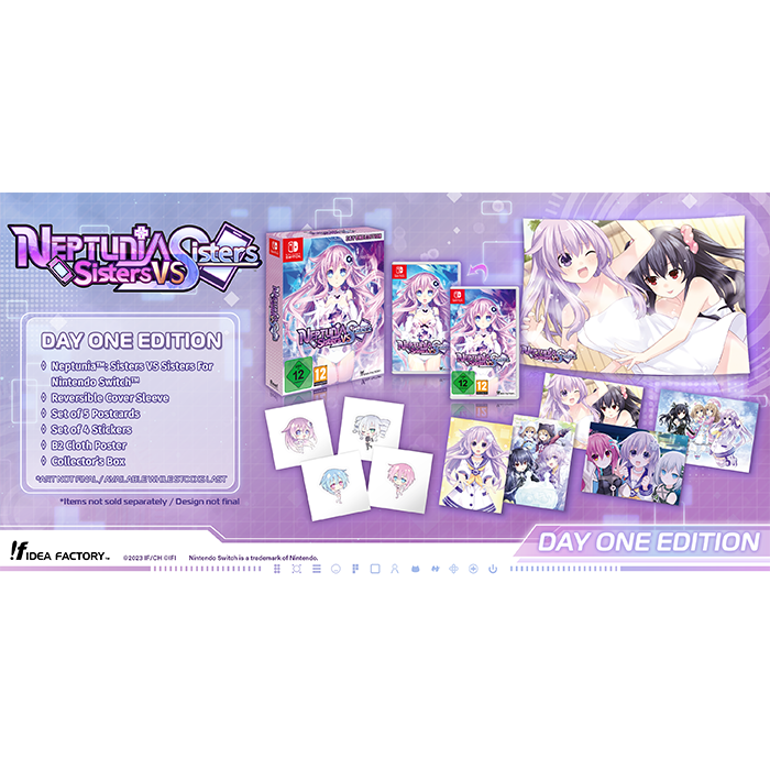 Neptunia Game Maker R:Evolution / Neptunia: Sisters VS Sisters - Day One Edition Dual Pack Plus - Nintendo Switch™