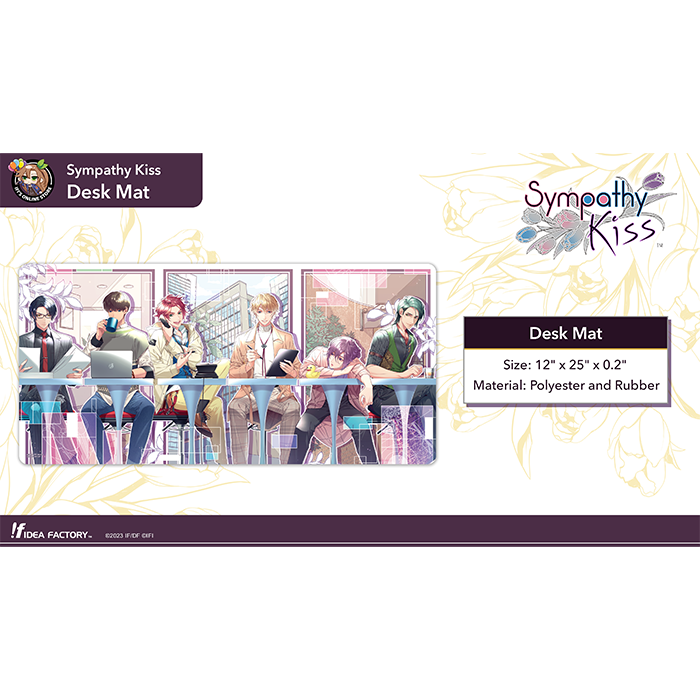 Sympathy Kiss Desk Mat