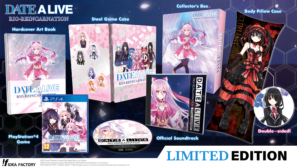 DATE A LIVE: Rio Reincarnation - PS4 - Limited Edition