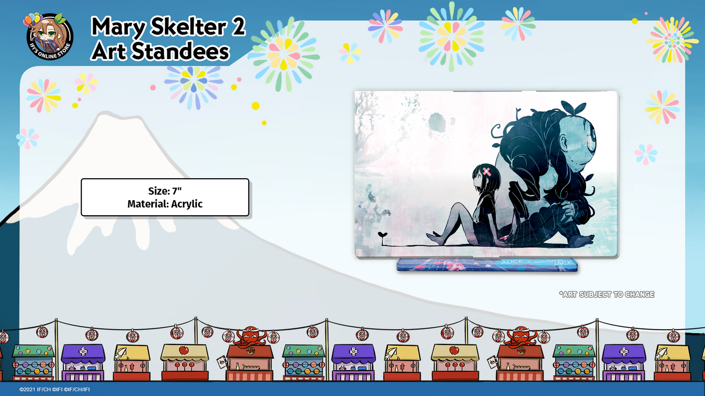 MARY SKELTER 2 ART STANDEE - Alice X Nightmare Jack