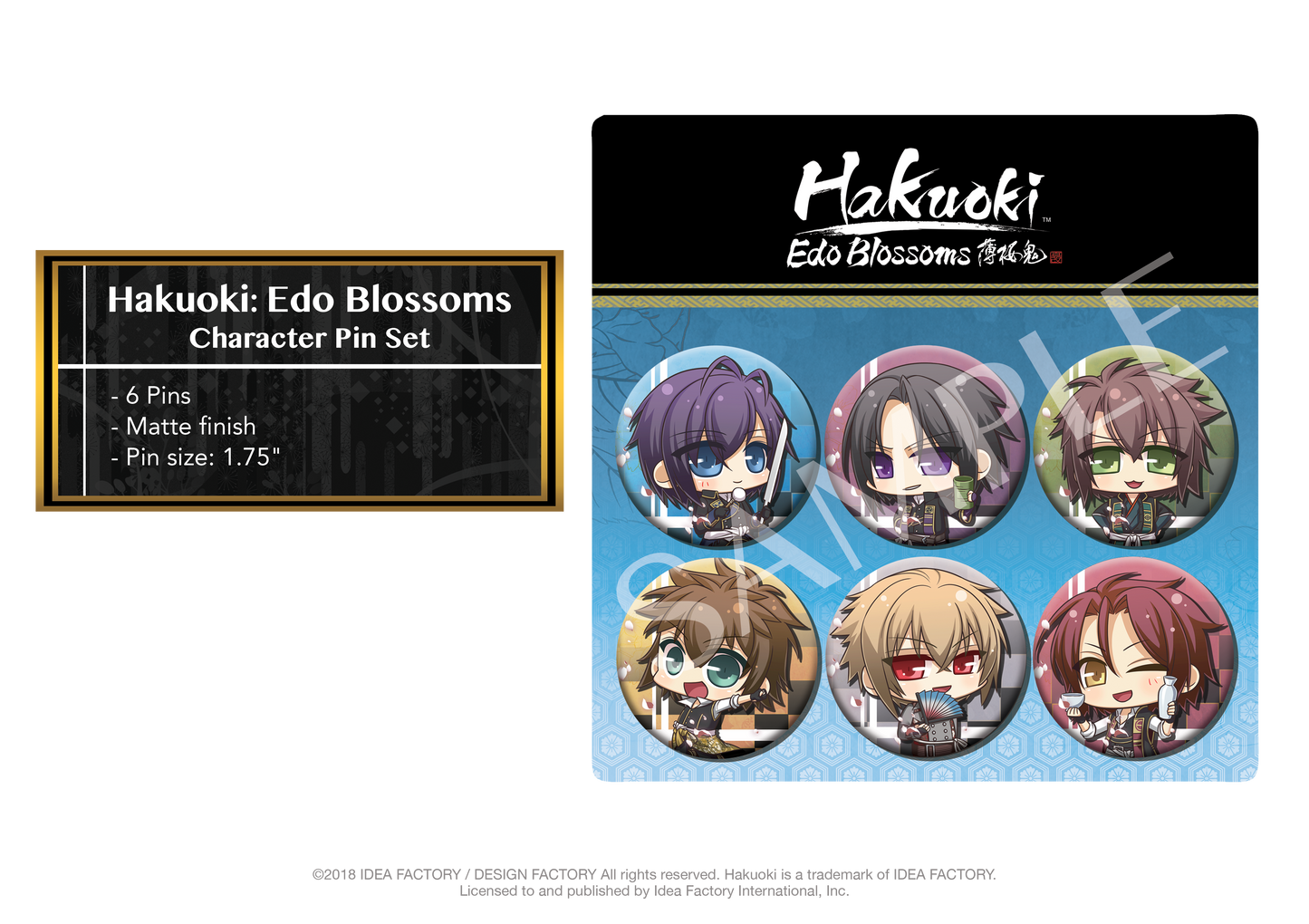 Hakuoki: Edo Blossoms - Limited Edition