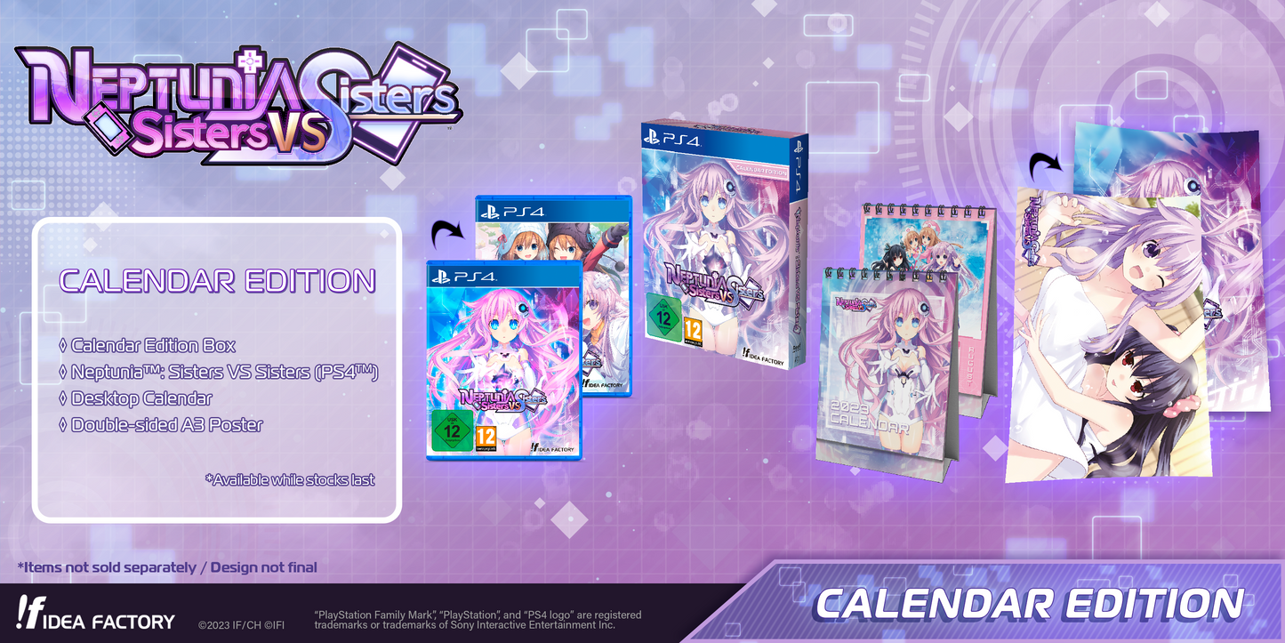 Neptunia: Sisters VS Sisters - Calendar Edition - PS4®
