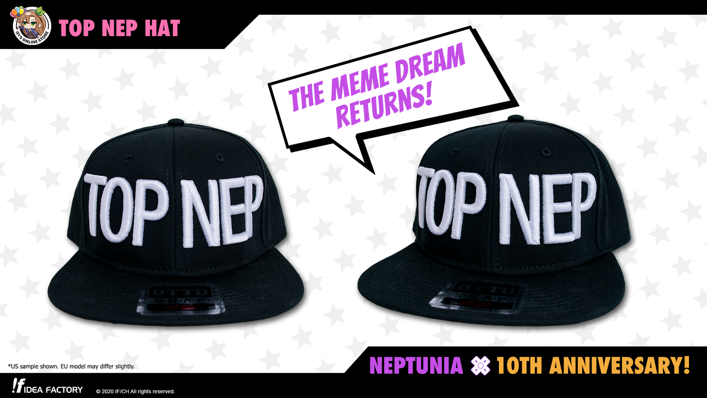 Top Nep Hat - Neptunia 10th Anniversary