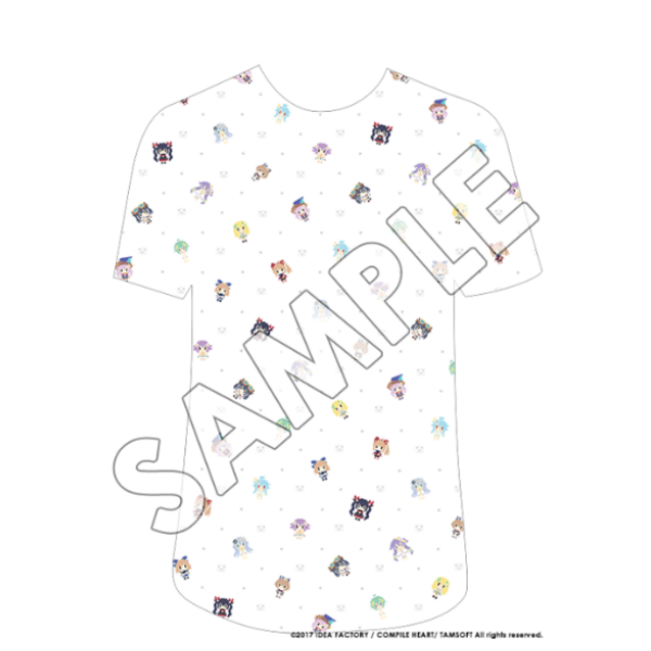 Neptunia Pixel Shirt - White