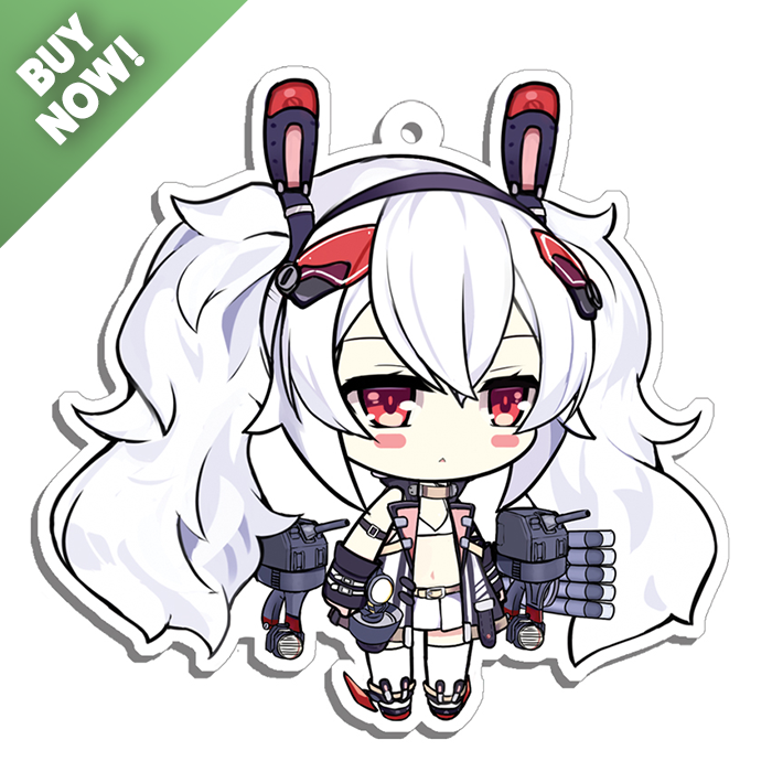 Azur Lane Acrylic Charms - 2 inch - Laffey