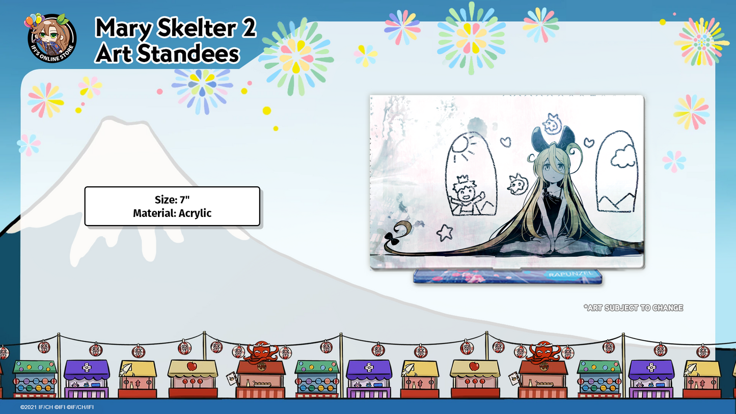MARY SKELTER 2 ART STANDEE - Rapunzel