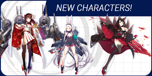 Meet Azur Lane: Crosswave characters Shimakaze, Suruga and Akagi!