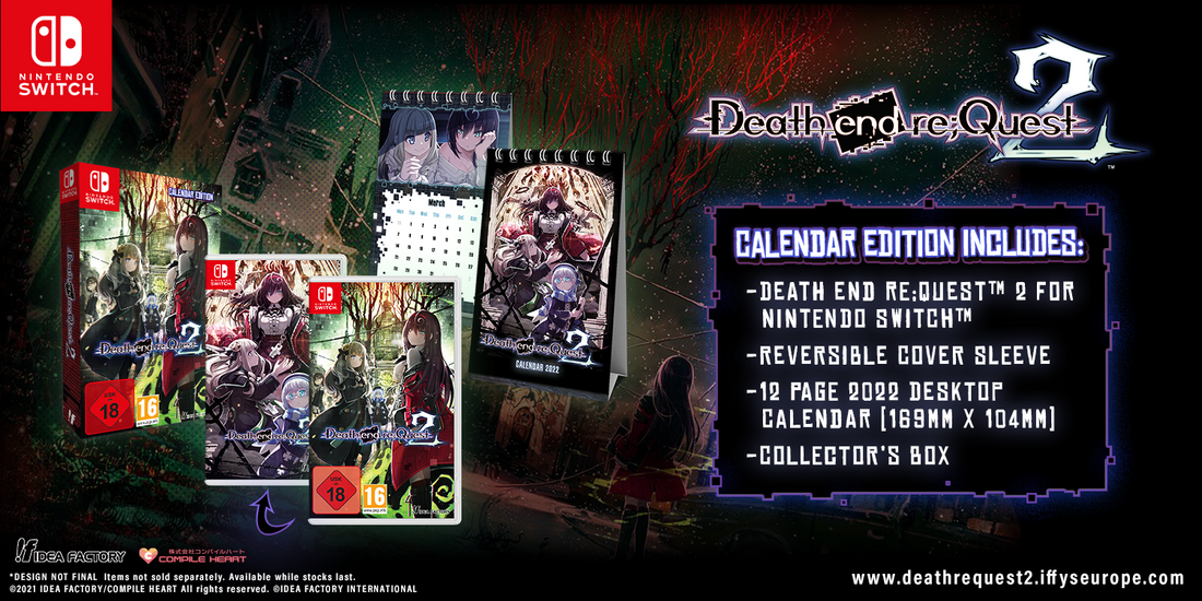 Pre-Order Now! Death end re;Quest 2 launches for Nintendo Switch on February 11, 2022!