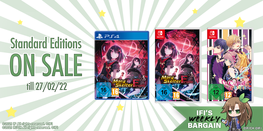 Cupid Parasite and Mary Skelter Finale | Limited Time Discounts!