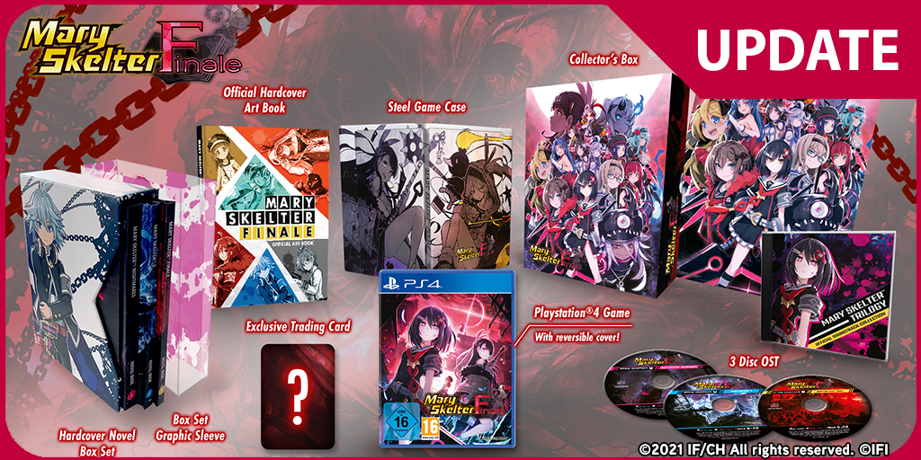 Mary Skelter Finale | Limited Edition and Day One Edition Details!