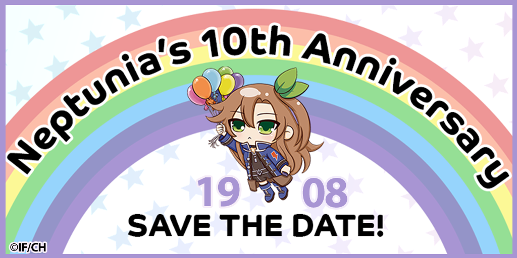 Neptunia 10th Anniversary Items!