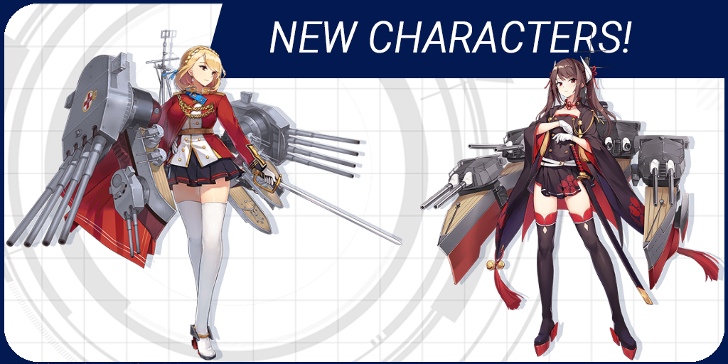Introducing 5 support characters from Azur Lane: Crosswave!