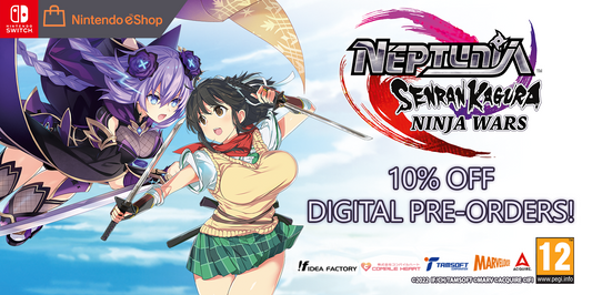 Pre-order Neptunia x SENRAN KAGURA: Ninja Wars from the Nintendo eShop at a 10% Discount!