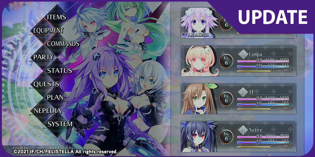 Neptunia ReVerse - More Characters and Systems Details!