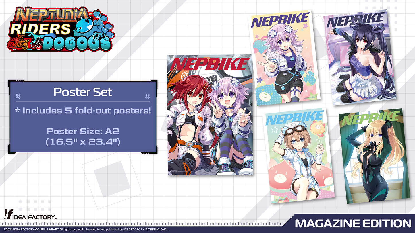 Neptunia Riders VS Dogoos - Magazine Edition - PS5®