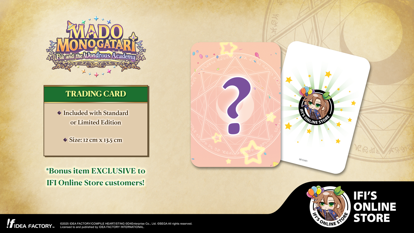 MADO MONOGATARI: Fia and the Wondrous Academy - Standard Edition - PS5®