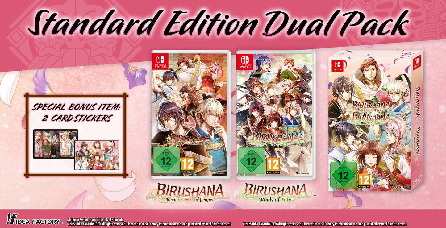 Birushana: Rising Flower of Genpei + Winds of Fate - Standard Edition Dual Pack - Nintendo Switch™