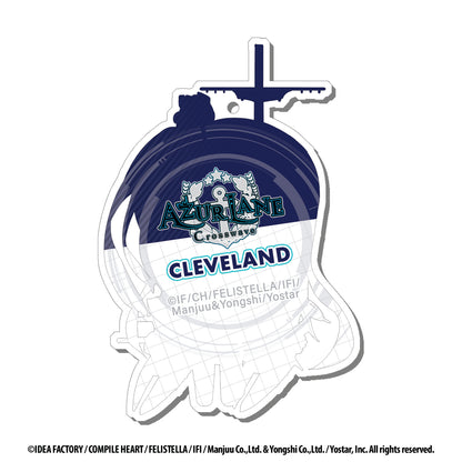 Azur Lane Acrylic Charms - 2 inch - Cleveland