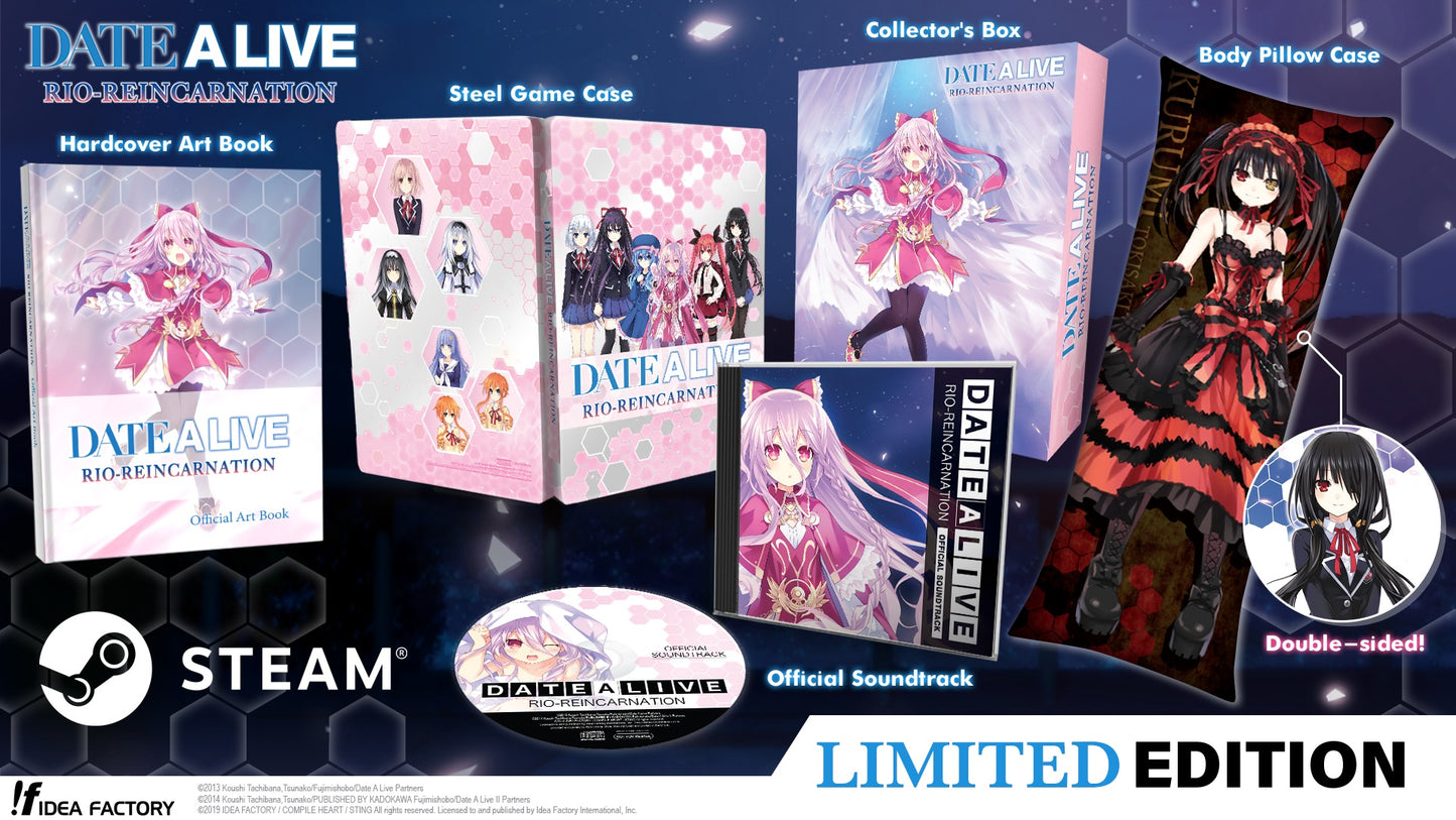 DATE A LIVE: Rio Reincarnation - Steam - Limited Edition