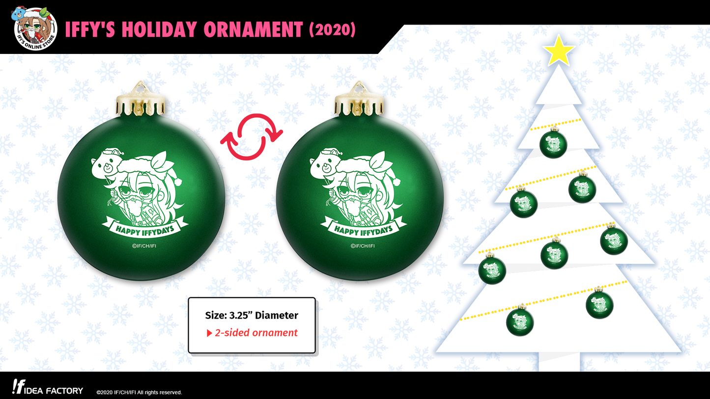 Iffy's Holiday Ornament (2020)