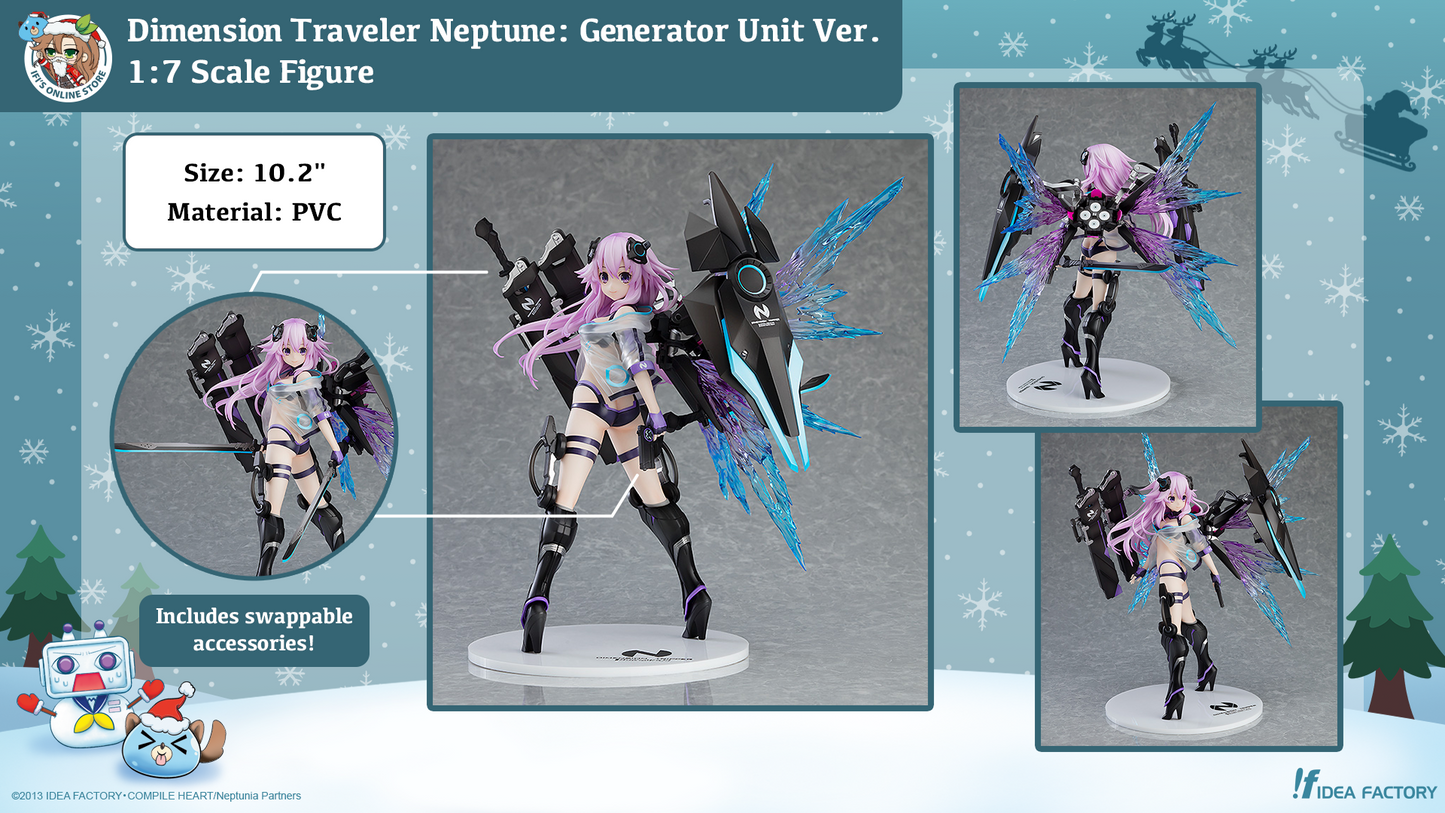 Dimension Traveler Neptune: Generator Unit Ver. 1:7 Scale Figure