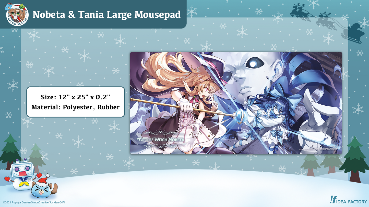 Nobeta & Tania Large Mousepad