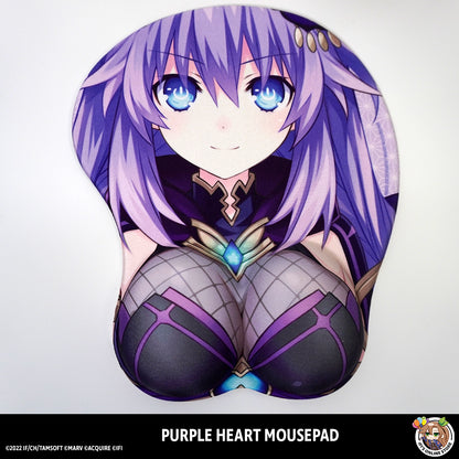 Purple Heart Mousepad